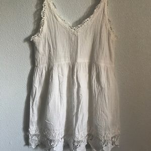 Crochet Accented Dress